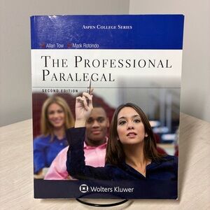 Aspen Professional Paralegal 2nd Edition PB Legal Studies Textbook Prep **READ**